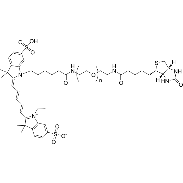 Cy5-PEG-biotin (MW 2000)